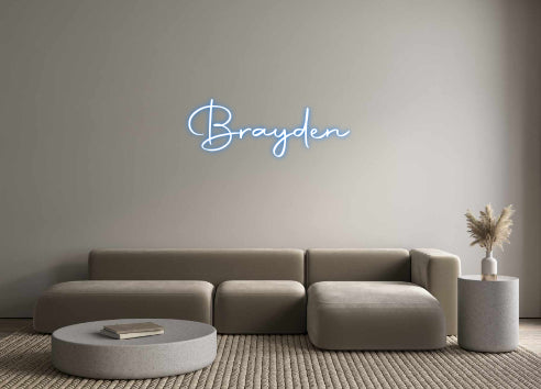 Custom Neon: Brayden