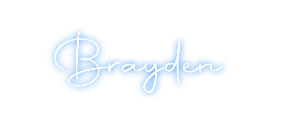 Custom Neon: Brayden