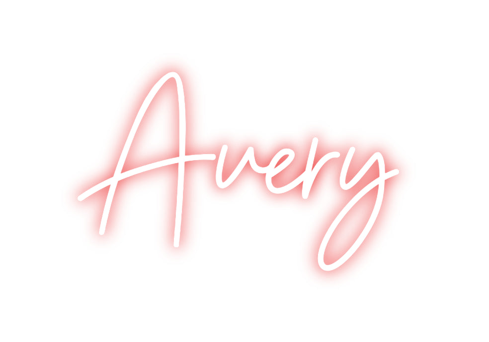 Custom Neon: Avery