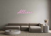 Custom Neon: Allison