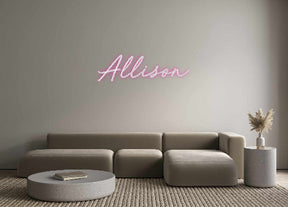 Custom Neon: Allison