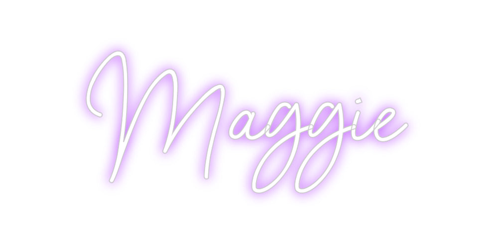 Custom Neon: Maggie