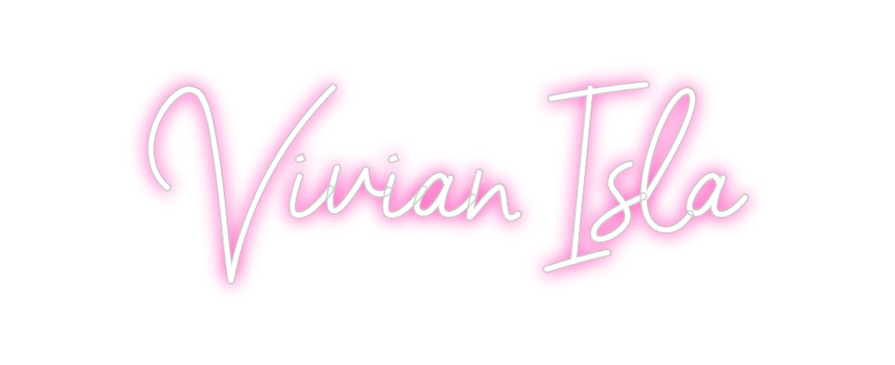 Custom Neon: Vivian Isla