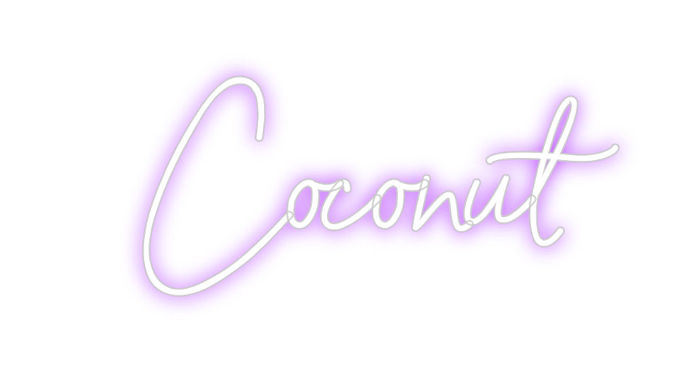 Custom Neon: Coconut