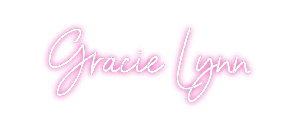 Custom Neon: Gracie Lynn