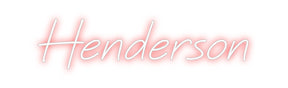 Custom Neon: Henderson