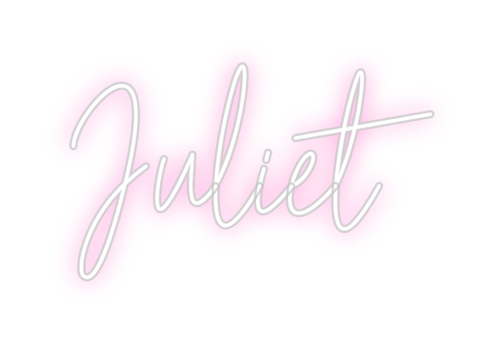 Custom Neon: Juliet