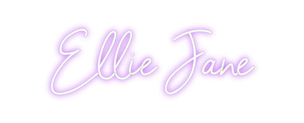 Custom Neon: Ellie Jane