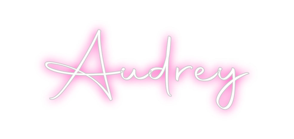 Custom Neon: Audrey