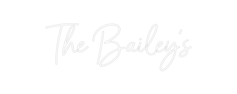 Custom Neon: The Bailey's