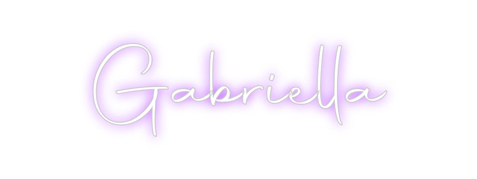 Custom Neon: Gabriella