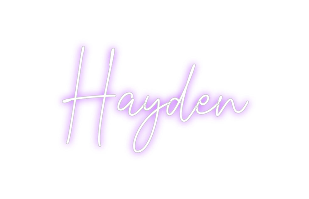 Custom Neon: Hayden