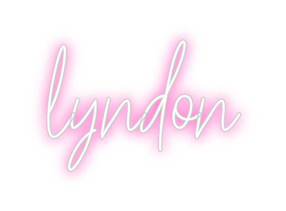 Custom Neon: lyndon