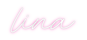 Custom Neon: lina