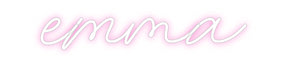 Custom Neon: emma