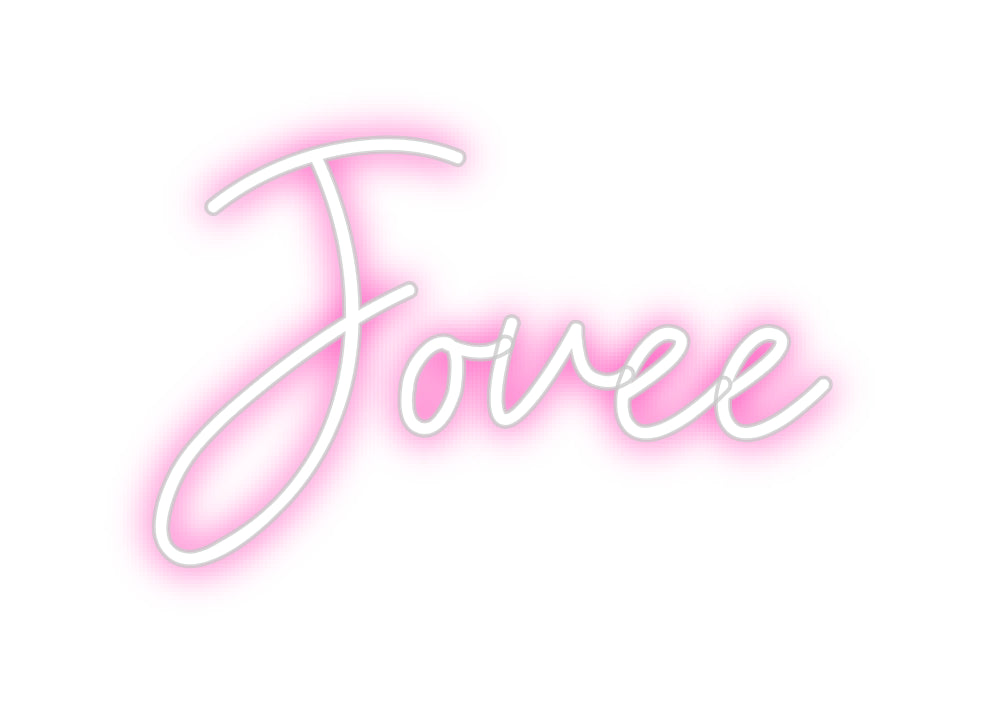 Custom Neon: Jovee