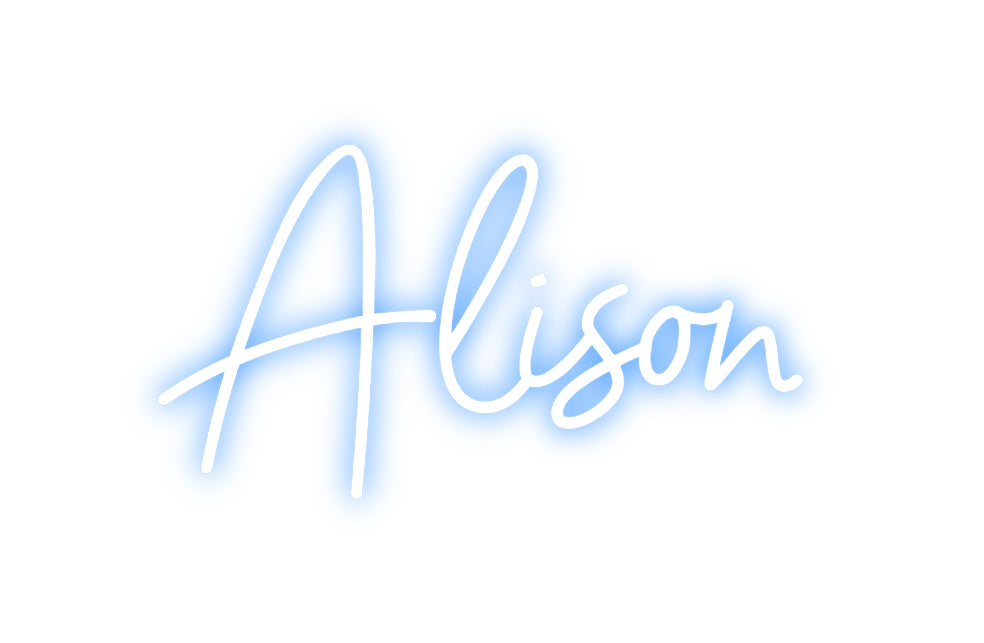 Custom Neon: Alison