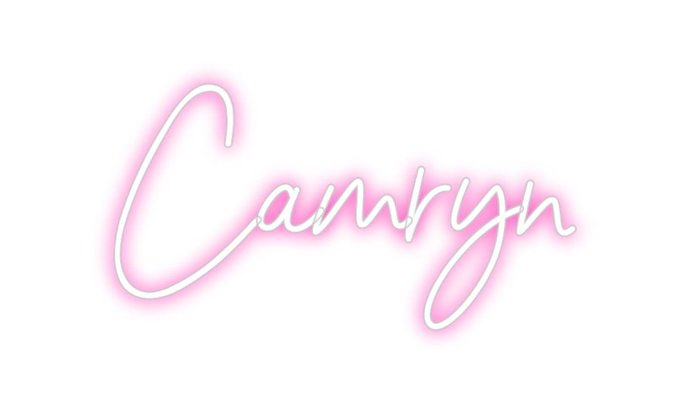 Custom Neon: Camryn