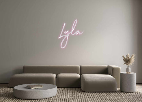 Custom Neon: Lyla