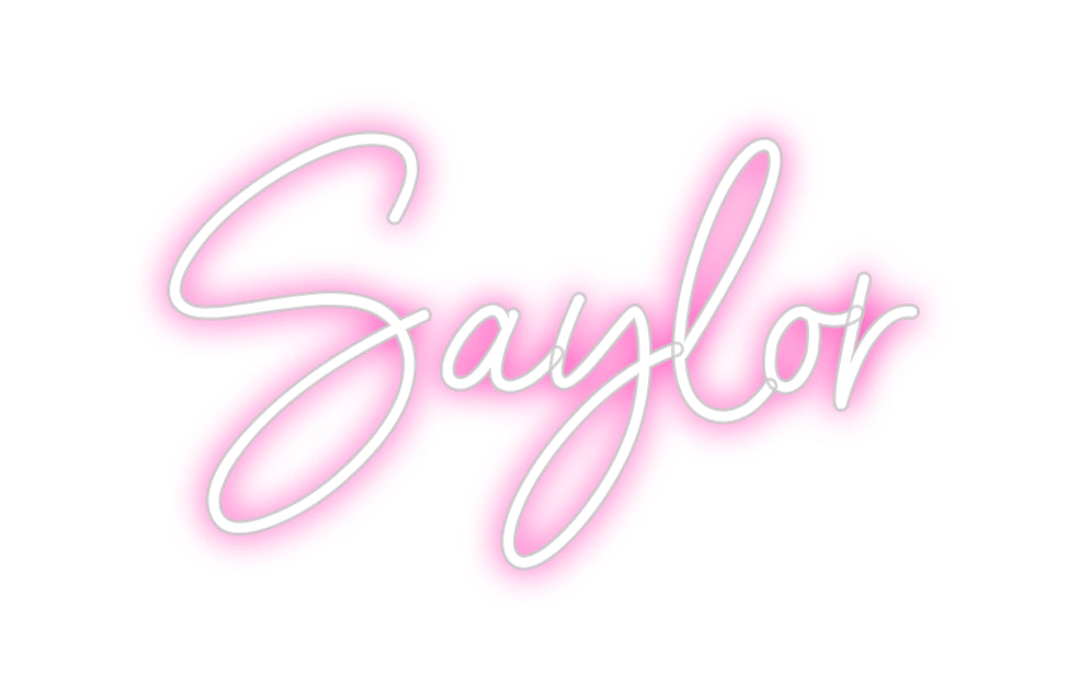 Custom Neon: Saylor