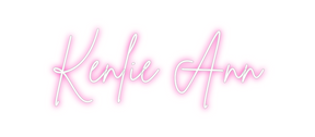 Custom Neon: Kenlie Ann