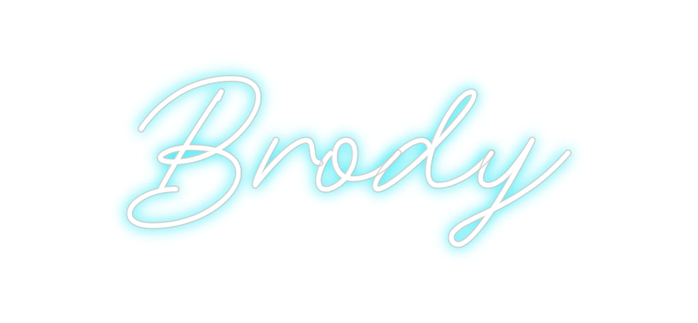 Custom Neon: Brody