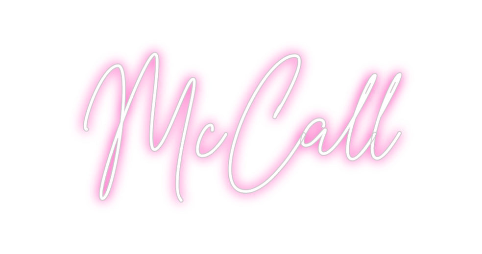 Custom Neon: McCall