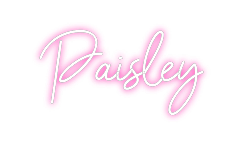 Custom Neon: Paisley