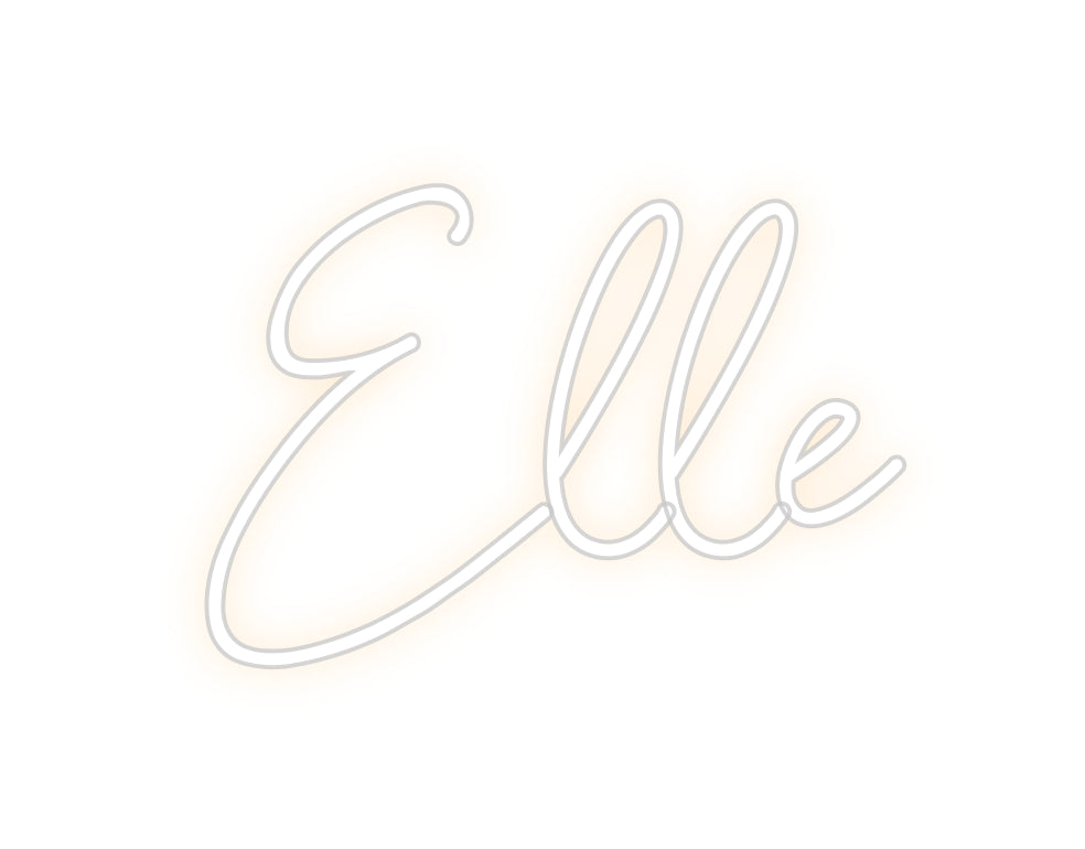 Custom Neon: Elle