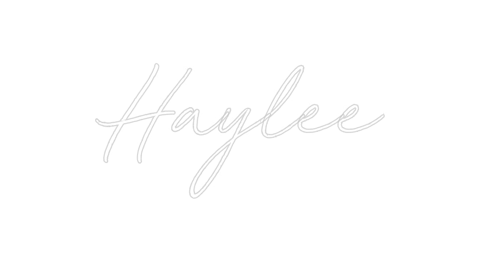 Custom Neon: Haylee