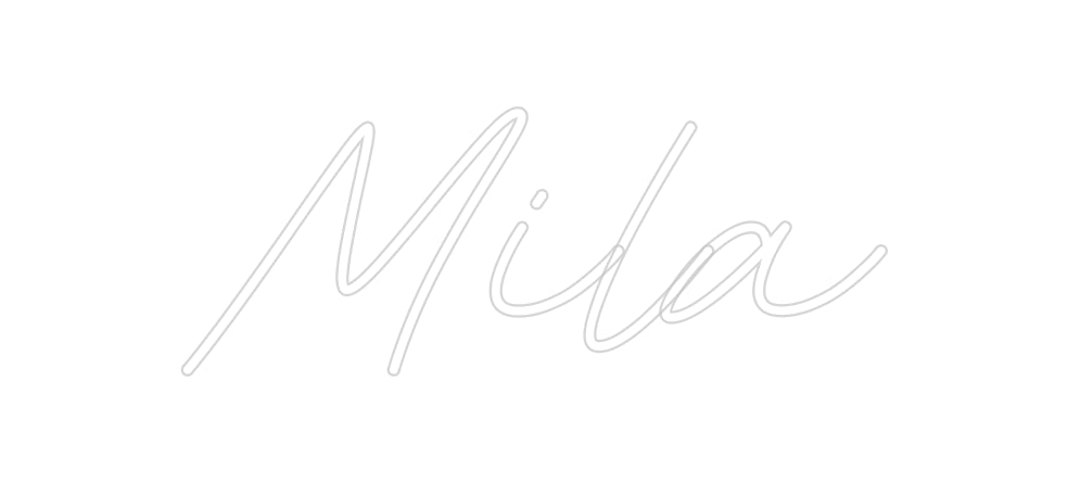 Custom Neon: Mila