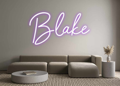 Custom Neon: Blake