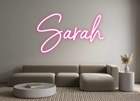 Custom Neon: Sarah