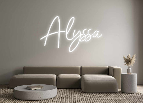 Custom Neon: Alyssa