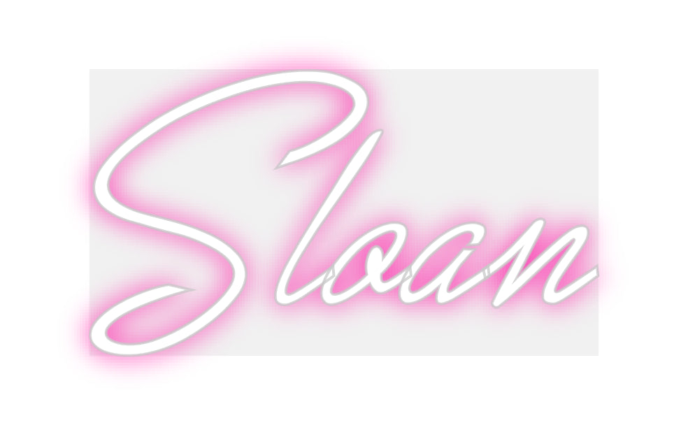 Custom Neon: Sloan