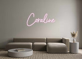 Custom Neon: Coraline