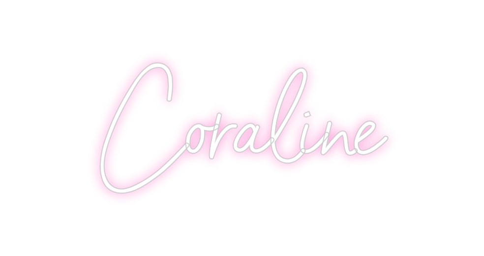 Custom Neon: Coraline