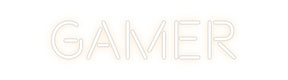 Custom Neon: GAMER