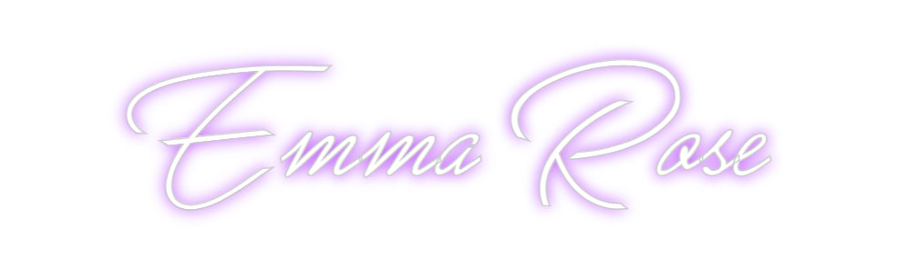 Custom Neon: Emma Rose