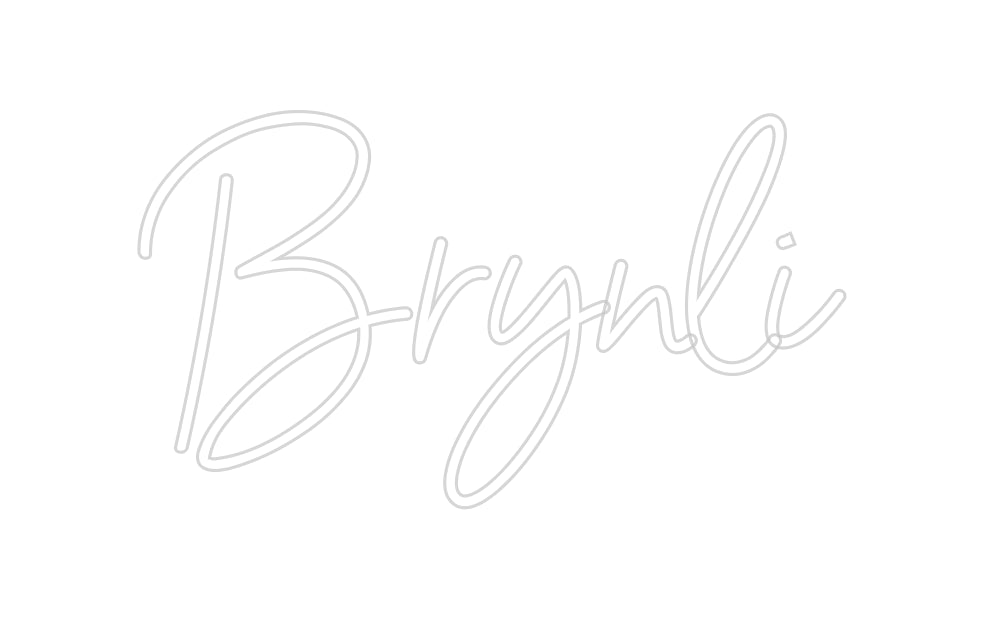 Custom Neon: Brynli