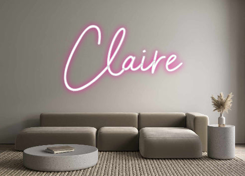 Custom Neon: Claire