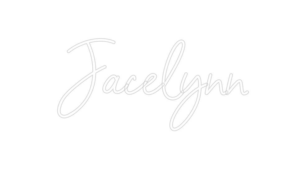 Custom Neon: Jacelynn