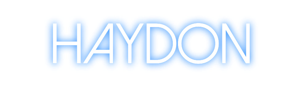 Custom Neon: Haydon