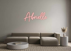 Custom Neon: Abrielle