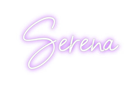 Custom Neon: Serena