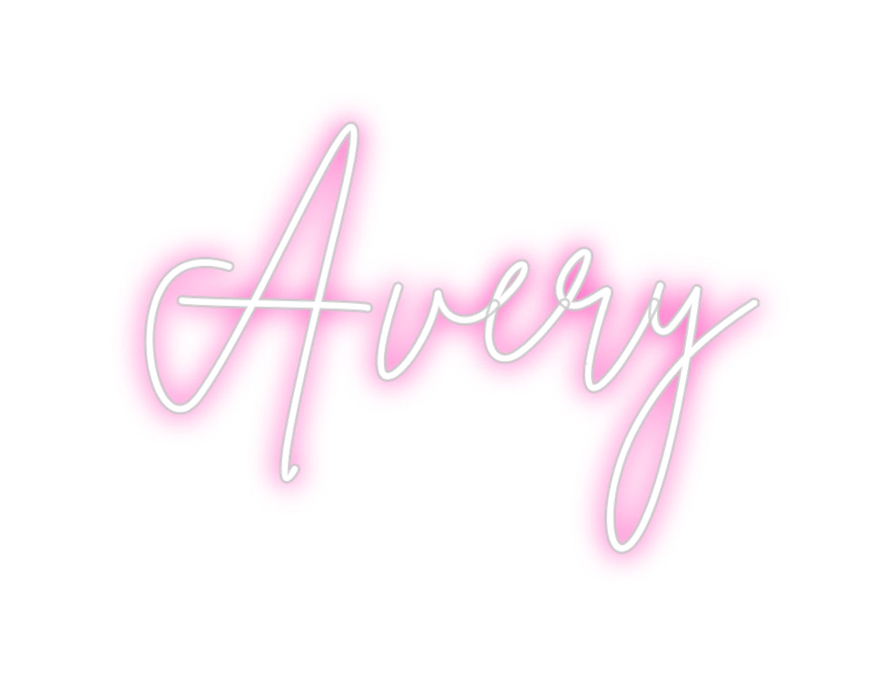 Custom Neon: Avery