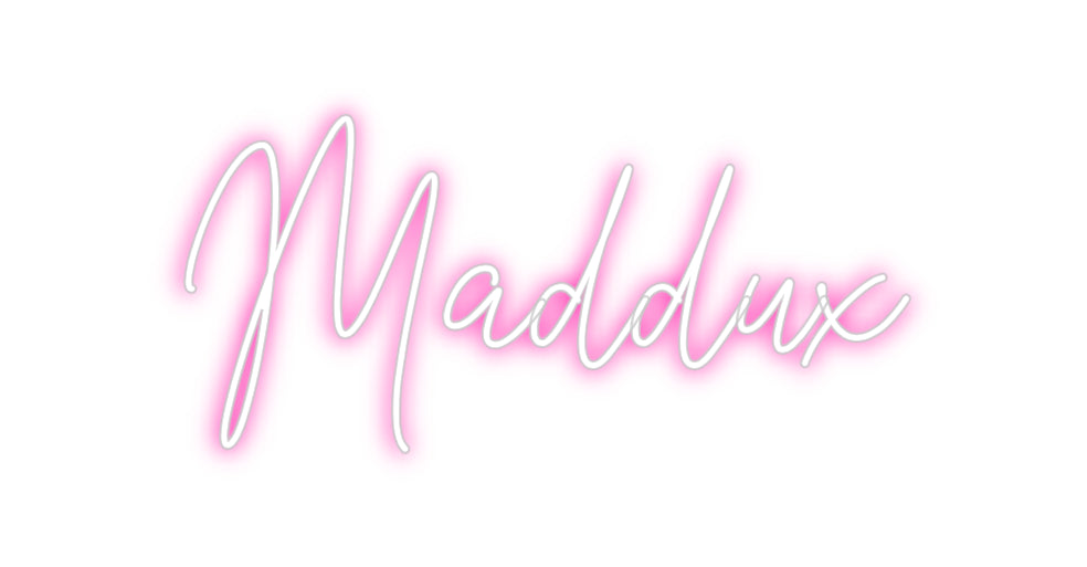 Custom Neon: Maddux