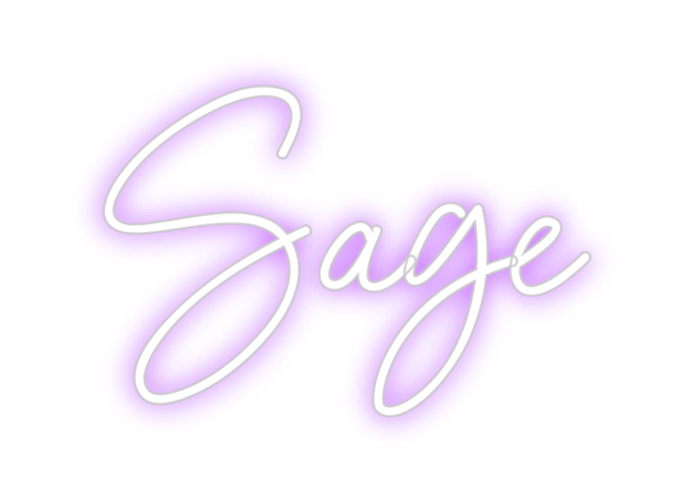 Custom Neon: Sage