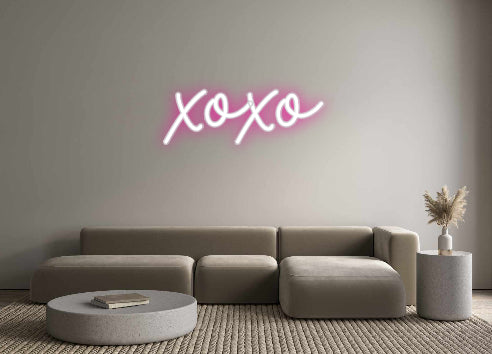 Custom Neon: xoxo