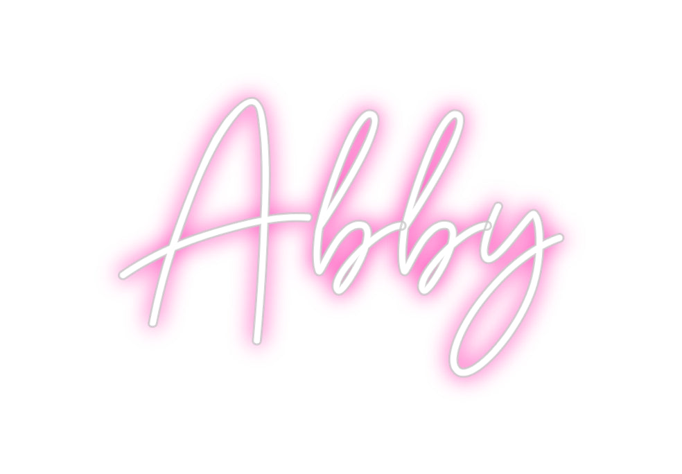 Custom Neon: Abby